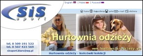 Hurtownia odzieży SIS Sport